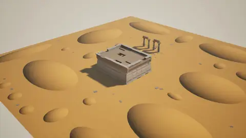 Claude Fable 5.1 (max) · Egyptian Temple · view 4 of 4 · score 0.804