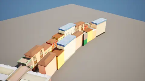 Claude Fable 5.1 (max) · European Street · view 2 of 4 · score 0.633