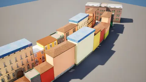 Claude Fable 5.1 (max) · European Street · view 4 of 4 · score 0.633
