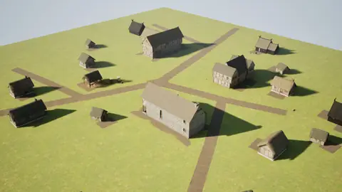 Claude Fable 5.1 (max) · Medieval Buildings · view 2 of 4 · score 0.856