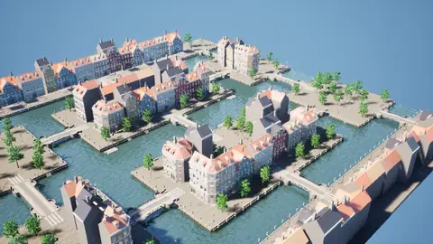 Claude Fable 5.1 (max) · Nordic Harbour · view 2 of 4 · score 0.803