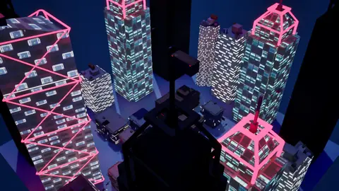 Claude Haiku 5.5 (max) · Cyberpunk · view 1 of 4 · score 0.785