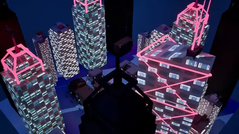 Claude Haiku 5.5 (max) · Cyberpunk · view 2 of 4 · score 0.785