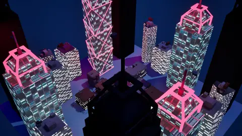 Claude Haiku 5.5 (max) · Cyberpunk · view 4 of 4 · score 0.785