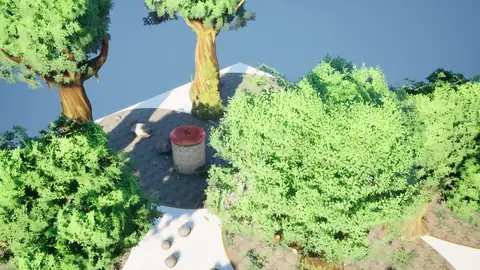 Claude Haiku 5.5 (max) · Stylized Elven Valley · view 1 of 4 · score 0.637