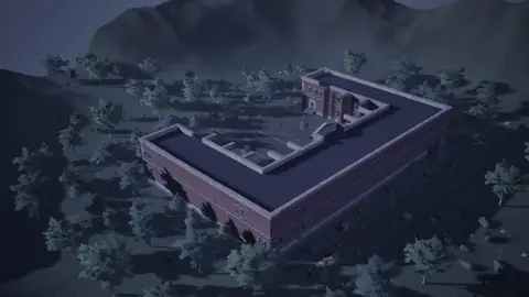 Claude Opus 5.5 (max) · Abandoned Psychiatric Hospital · view 2 of 4 · score 0.828