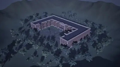 Claude Opus 5.5 (max) · Abandoned Psychiatric Hospital · view 3 of 4 · score 0.828