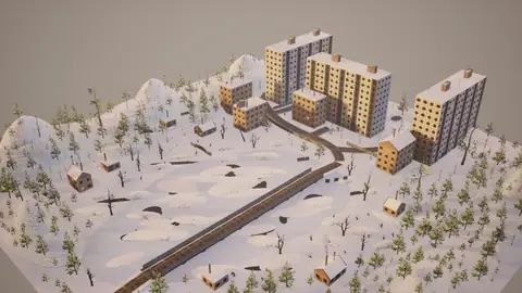 Claude Sonnet 5.5 (max) · Winter Town · view 4 of 4 · score 0.875