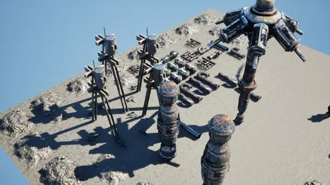 Gemini 4 Argon (high) · Sci-Fi Environment Offworld · view 4 of 4 · score 0.775