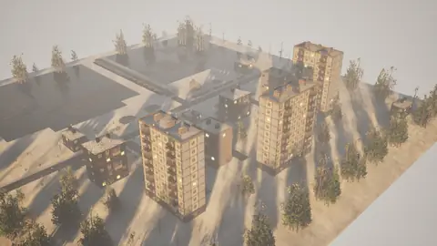 Gemini 4 Argon (high) · Winter Town · view 3 of 4 · score 0.878