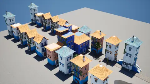 Gemma 4 31B (thinking off) · Blue City · view 4 of 4 · score 0.765