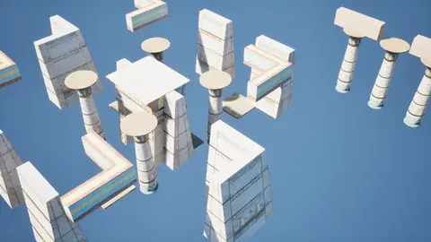 Gemma 4 31B (thinking off) · Egyptian Temple · view 2 of 4 · score 0.482