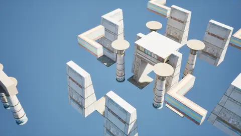 Gemma 4 31B (thinking off) · Egyptian Temple · view 4 of 4 · score 0.482