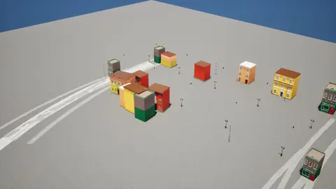 Gemma 4 31B (thinking off) · European Street · view 2 of 4 · score 0.485