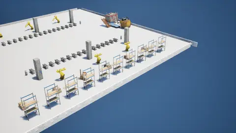 Gemma 4 31B (thinking off) · Factory Environment · view 3 of 4 · score 0.781