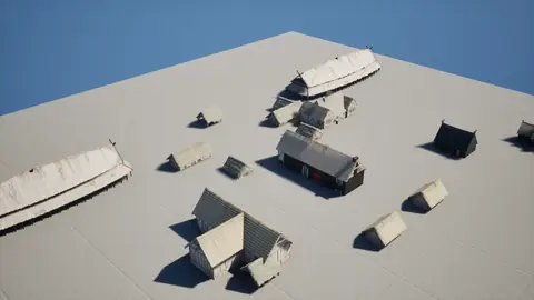 Gemma 4 31B (thinking off) · Medieval Buildings · view 4 of 4 · score 0.610