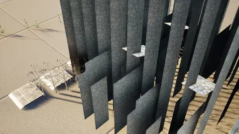Gemma 4 31B (thinking off) · Winter Town · view 2 of 4 · score 0.327