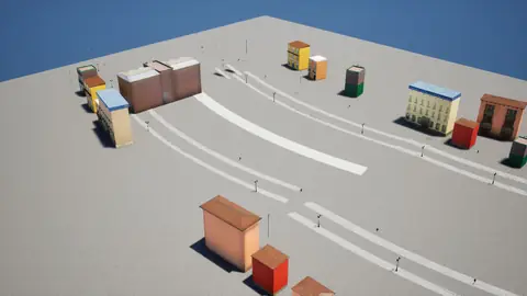 Gemma 4 31B (thinking on) · European Street · view 3 of 4 · score 0.435