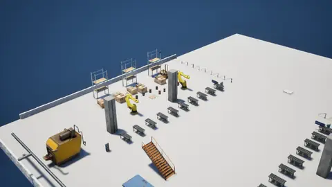 Gemma 4 31B (thinking on) · Factory Environment · view 1 of 4 · score 0.760