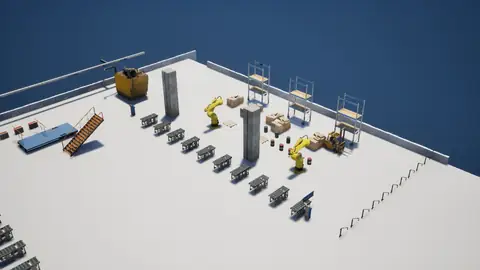 Gemma 4 31B (thinking on) · Factory Environment · view 4 of 4 · score 0.760