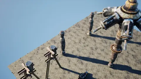 Gemma 4 31B (thinking on) · Sci-Fi Environment Offworld · view 4 of 4 · score 0.685