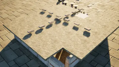 GLM-5.3 Flash (max) · Egyptian Temple · view 1 of 4 · score 0.471