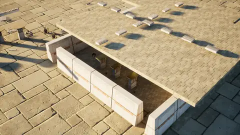GLM-5.3 Flash (max) · Egyptian Temple · view 2 of 4 · score 0.471