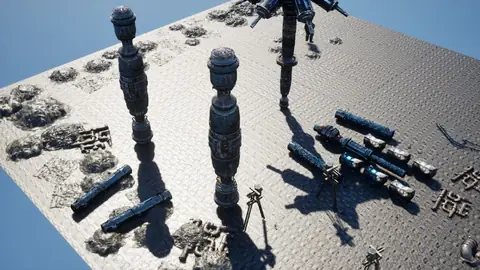 GLM-5.3 Flash (max) · Sci-Fi Environment Offworld · view 1 of 4 · score 0.766