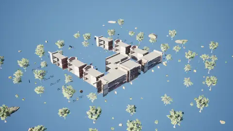 GPT-5.6 Luna (max) · Abandoned Psychiatric Hospital · view 2 of 4 · score 0.584
