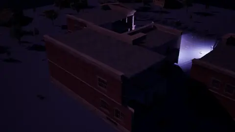 GPT-5.6 Terra (max) · Abandoned Psychiatric Hospital · view 1 of 4 · score 0.693