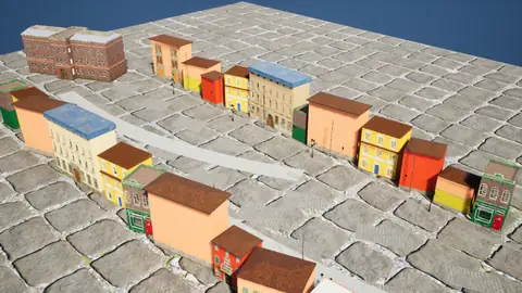 GPT-5.6 Terra (max) · European Street · view 3 of 4 · score 0.836