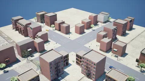 GPT-5.6 Terra (max) · New York Street · view 1 of 4 · score 0.698