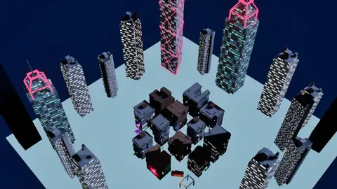 GPT-6 Astra (max) · Cyberpunk · view 3 of 4 · score 0.827