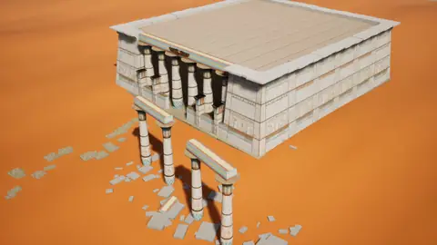 GPT-6 Astra (max) · Egyptian Temple · view 3 of 4 · score 0.850