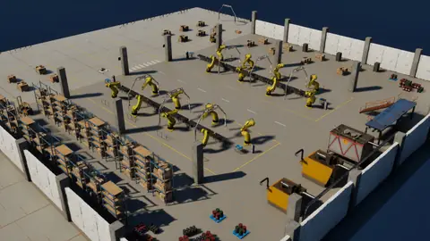 GPT-6 Astra (max) · Factory Environment · view 2 of 4 · score 0.839