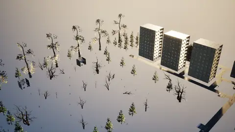 GPT-6 Luna (max) · Winter Town · view 1 of 4 · score 0.526