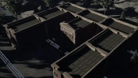 GPT-6.1 Sol (max) · Abandoned Psychiatric Hospital · view 3 of 4 · score 0.734