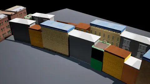 GPT-6.1 Sol (max) · European Street · view 1 of 4 · score 0.572