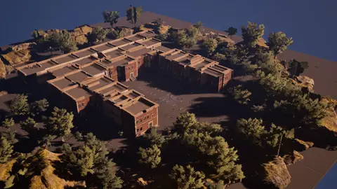 Grok 4.6 (xhigh) · Abandoned Psychiatric Hospital · view 2 of 4 · score 0.715