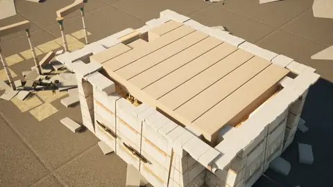 Grok 4.6 (xhigh) · Egyptian Temple · view 2 of 4 · score 0.705