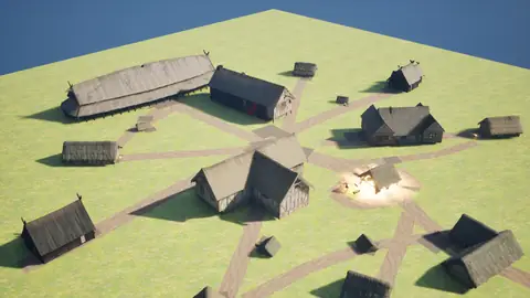 Grok 4.6 (xhigh) · Medieval Buildings · view 4 of 4 · score 0.794