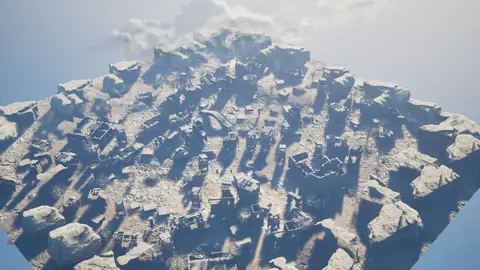 Grok 4.6 (xhigh) · Ruins · view 3 of 4 · score 0.672