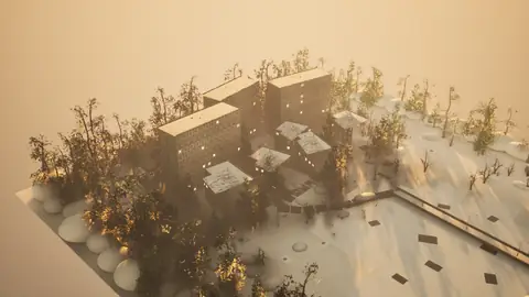 Grok 4.6 (xhigh) · Winter Town · view 1 of 4 · score 0.760