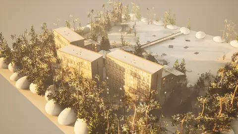 Grok 4.6 (xhigh) · Winter Town · view 2 of 4 · score 0.760