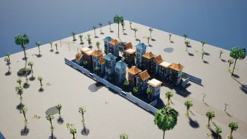 Grok 4.7 (xhigh) · Blue City · view 1 of 4 · score 0.662