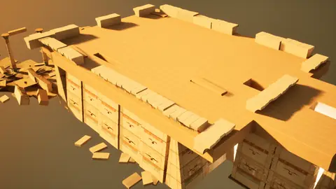 Grok 4.7 (xhigh) · Egyptian Temple · view 2 of 4 · score 0.635