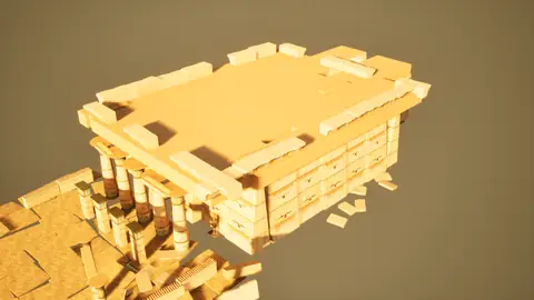 Grok 4.7 (xhigh) · Egyptian Temple · view 3 of 4 · score 0.635