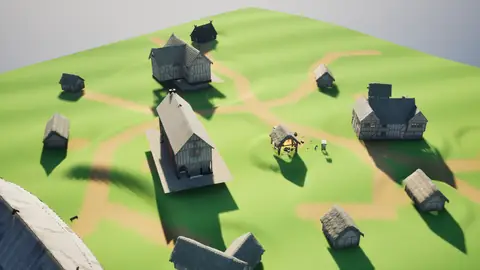 Grok 4.7 (xhigh) · Medieval Buildings · view 1 of 4 · score 0.718