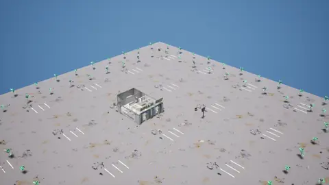 Grok 4.7 (xhigh) · Post-Apocalyptic Stylized Market · view 2 of 4 · score 0.761