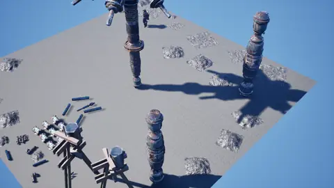 Grok 4.7 (xhigh) · Sci-Fi Environment Offworld · view 2 of 4 · score 0.758